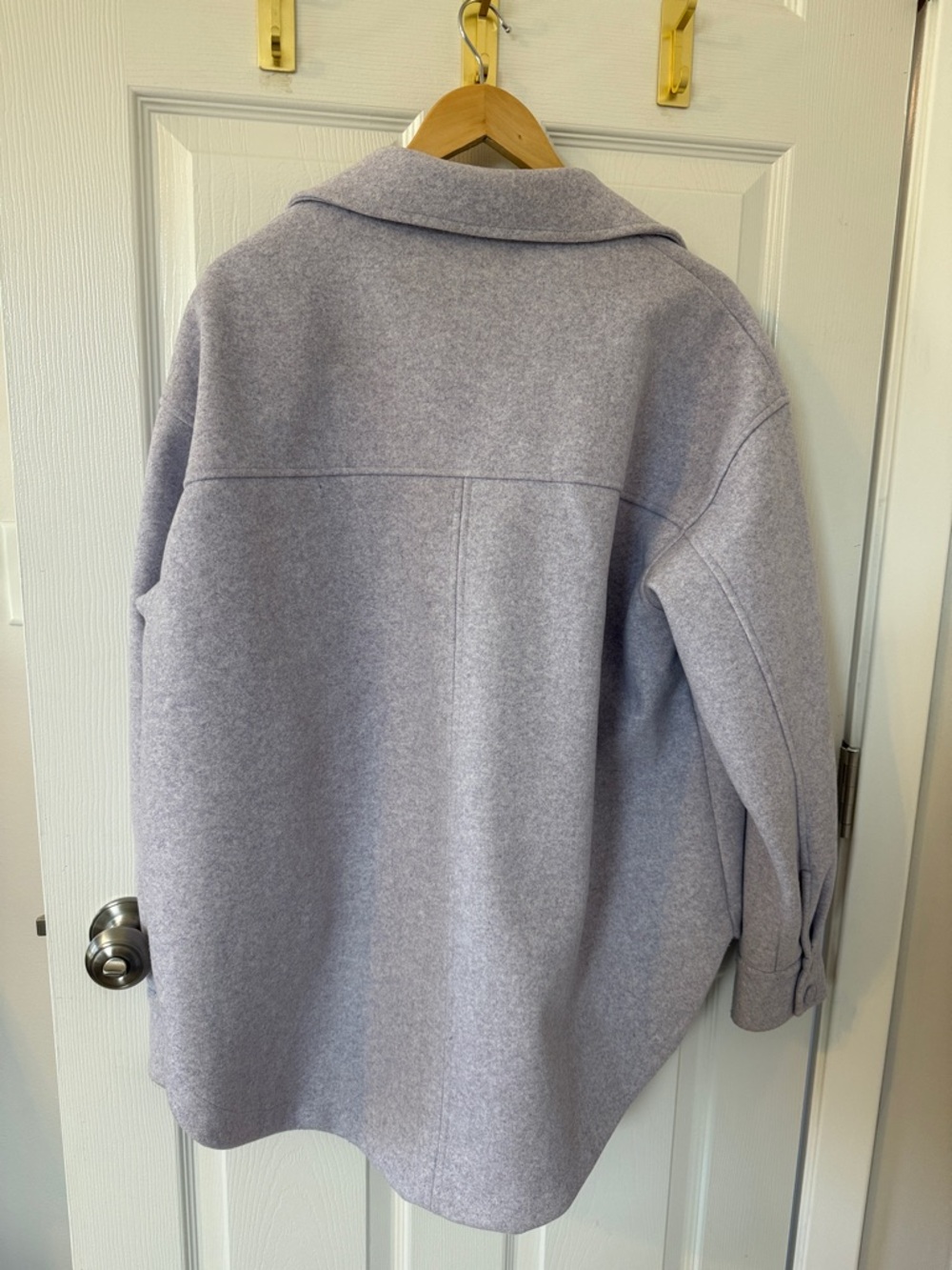 Calia Lavender Utility Shacket - Picture 7 of 8